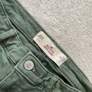 Green Hollister Pants